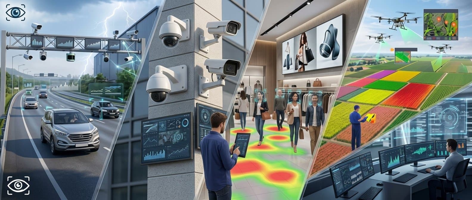 Cámaras con analítica de visión por computador AccedIA VISION